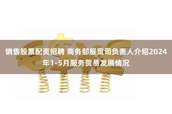 销售股票配资招聘 商务部服贸司负责人介绍2024年1-5月服务贸易发展情况